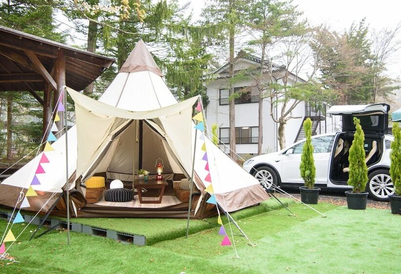 Deluxe Tent, Ryokan Ikoisanso