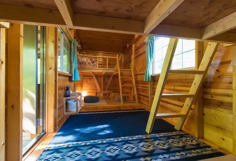 Deluxe-mökki, Ryokan Ikoisanso