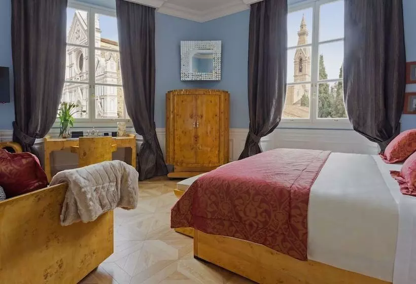 اتاق دلوکس با تخت کینگ و چشم‌انداز شهر, La Maison Du Sage