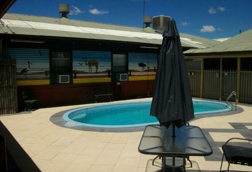اتاق استاندارد با سرویس بهداشتی مشترک, Broken Hill Tourist Lodge
