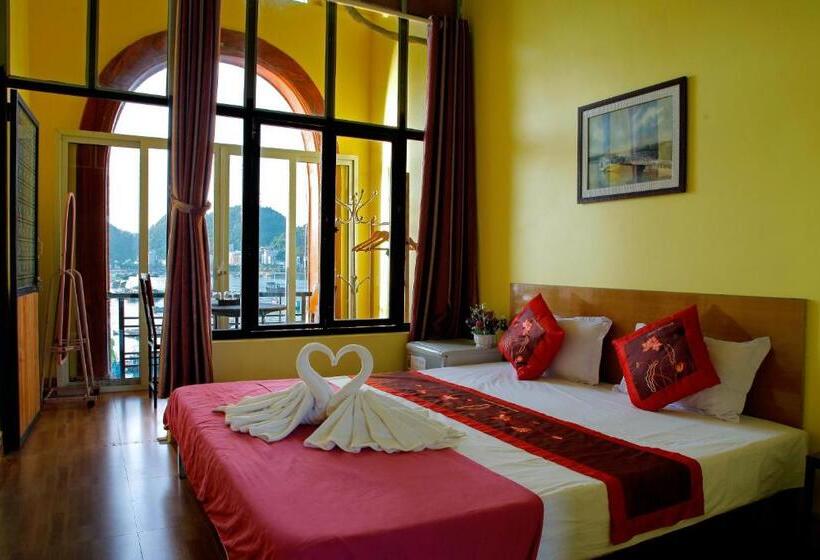 اتاق استاندارد با چشمانداز دریا, Lepont Cat Ba Bungalow