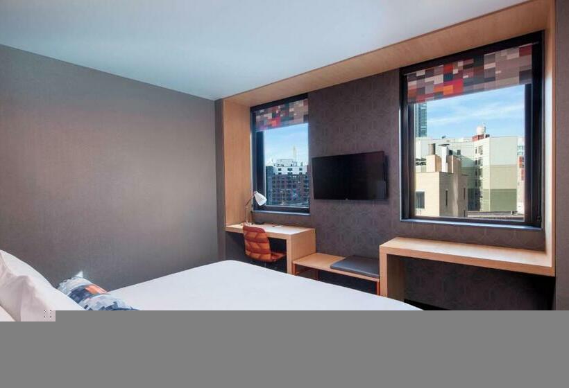 Стандартный Номер Кровать Кинг, Aloft Long Island Citymanhattan View