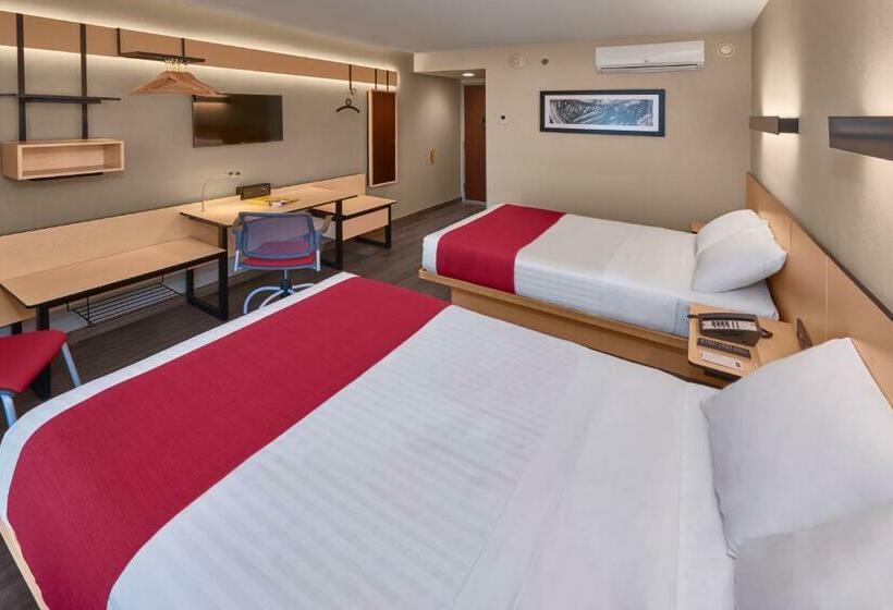 Номер Стандарт 2 Двуспальные Кровати, City Express By Marriott La Raza