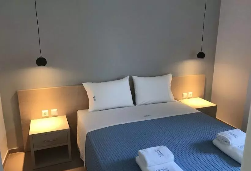 آپارتمان 1 خوابه همکف, Kleanthi Studios