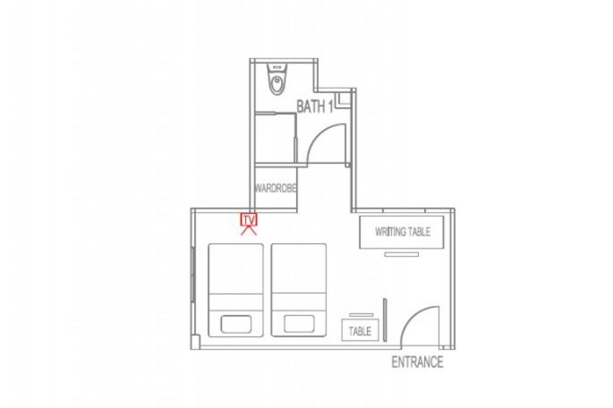 غرفة قياسية, Sumai Hotel Apartment