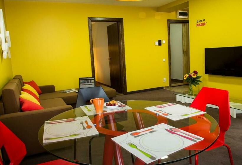 침실 1개 아파트, Apart Gutinului