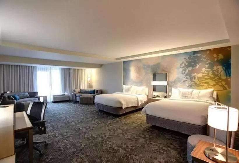 クイーンベッドのスタンダードスタジオ, Courtyard By Marriott Columbus Osu
