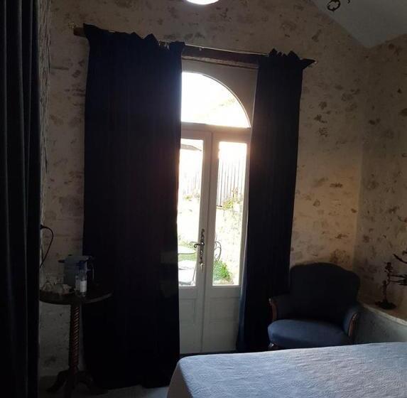 חדר סטנדרט נוף לבריכה, La Maison Bleue