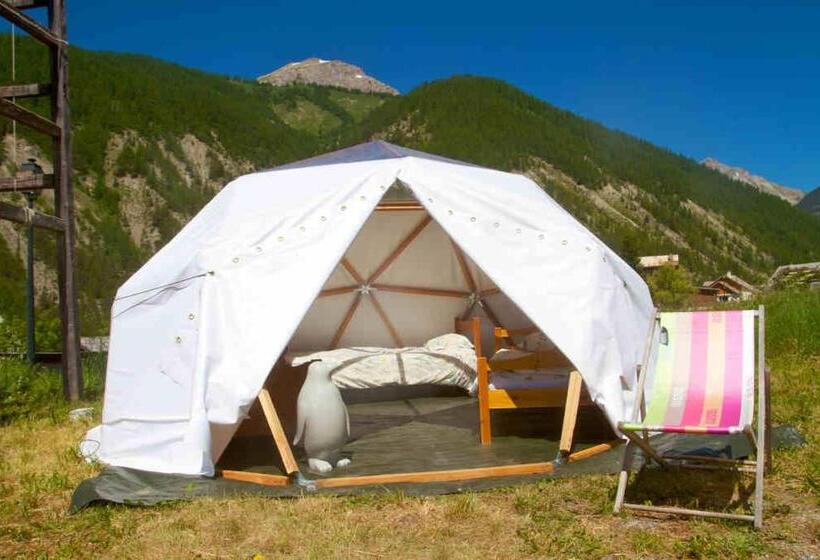 Кровать в Общей Комнате, Le Chalet Viso