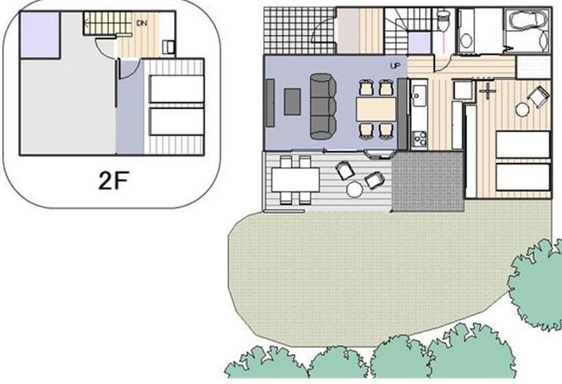 Вилла 1 Спальня, Holiday House Green Garden