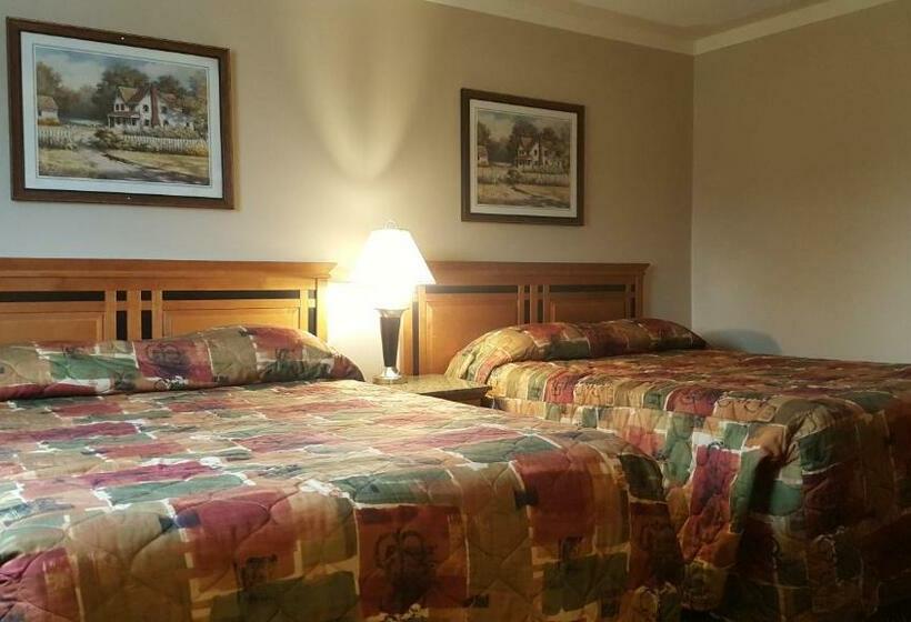 Номер Стандарт 2 Двуспальные Кровати, Sunrise Motel