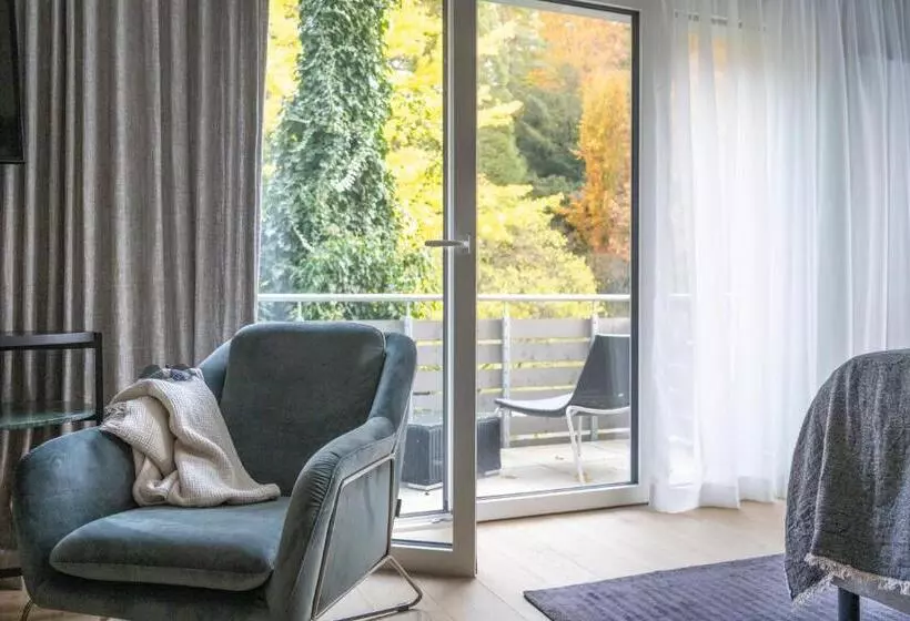 バルコニー付きデラックスルーム, Garni Villa Rosengarten