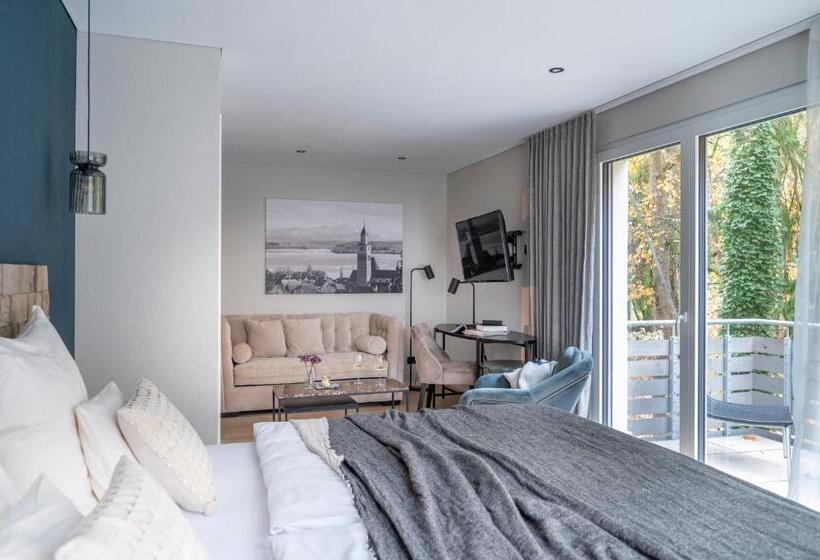 バルコニー付きデラックスルーム, Garni Villa Rosengarten