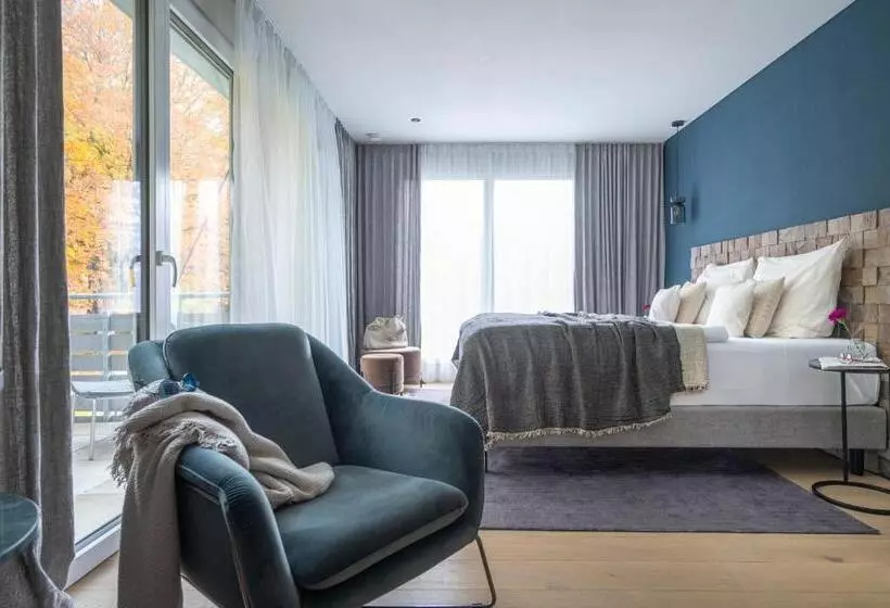 バルコニー付きデラックスルーム, Garni Villa Rosengarten
