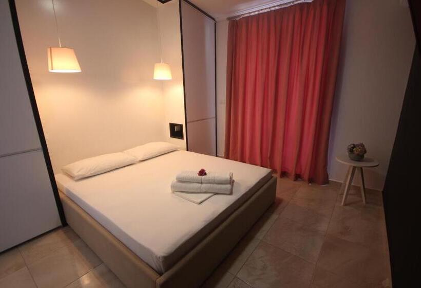 اتاق اساندارد با چشم‌انداز جانبی به دریا, Vila E Bardhe