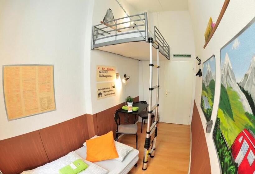 اتاق استاندارد با سرویس بهداشتی مشترک, Kiez Hostel Berlin