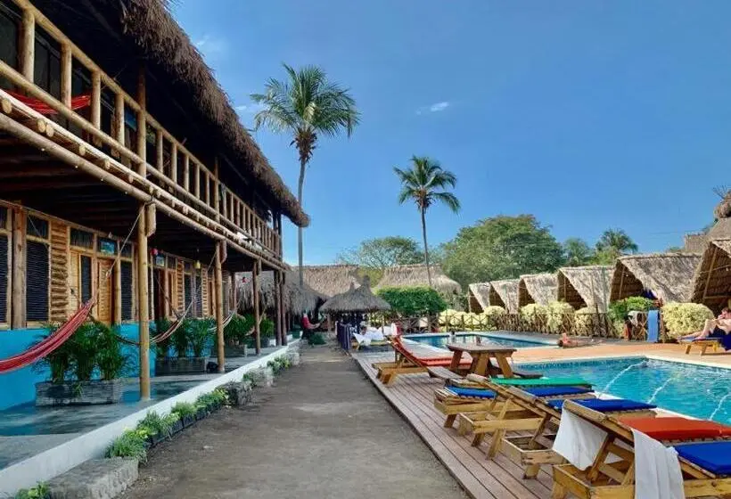 デラックスルーム, Tiki Hut Hostel