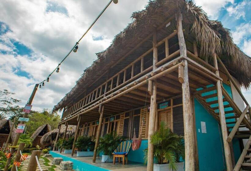 디럭스 룸, Tiki Hut Hostel