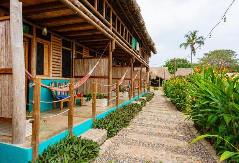 디럭스 룸, Tiki Hut Hostel