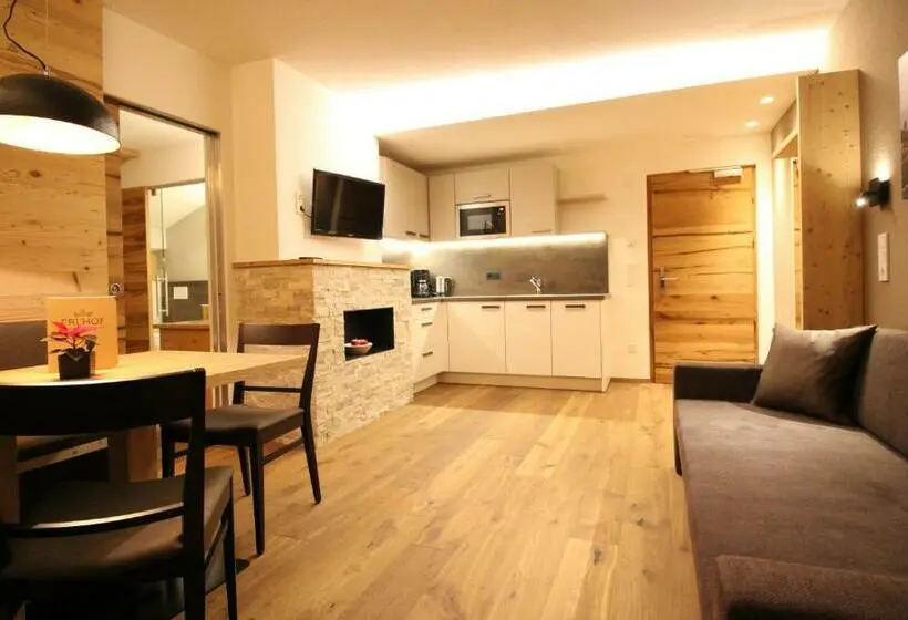 １ベッドルームアパートメント, Appartement Hotel Erlhof Deluxe