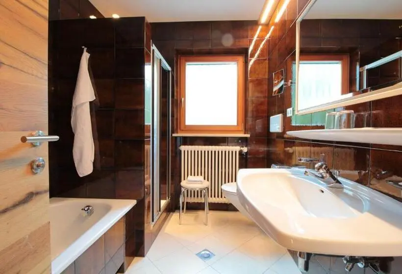１階の１ベッドルームアパートメント, Appartement Hotel Erlhof Deluxe