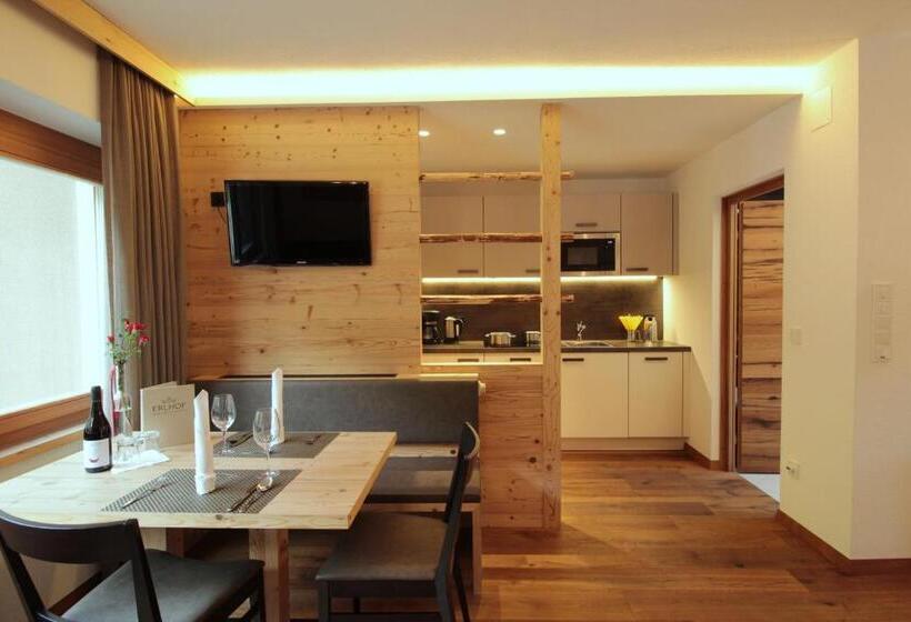 Апартаменты 1 Спальня Нижний Этаж, Appartement Hotel Erlhof Deluxe