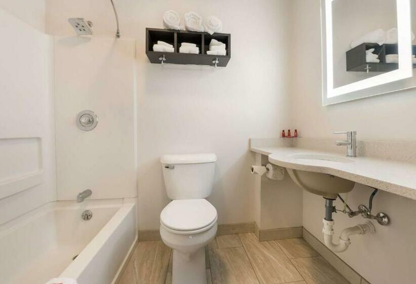 适合残疾人士使用的带超级大床的标准间, Surestay Hotel By Best Western Thomson