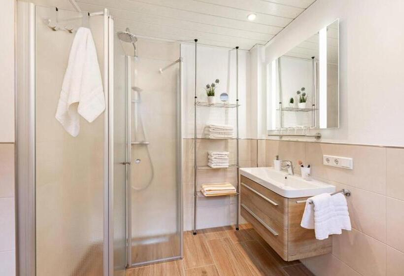 شقة غرفة واحدة مزودة بتراس, Landhotel Albers