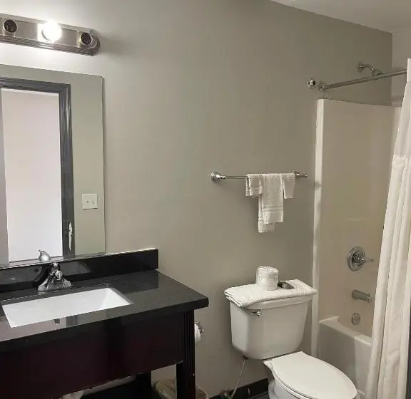キングサイズベッドのスイートルーム, High Falls Inn & Suites