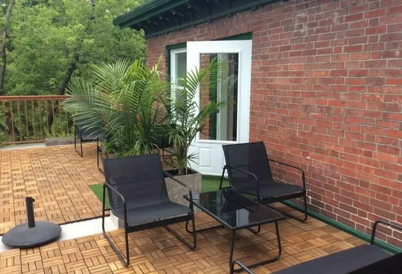 Standard-huone Terassi, île De Garde B&b