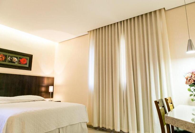 带大床的高级房间, Pousada Sossego Da Pampulha