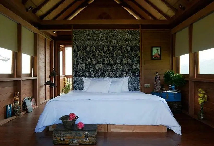 バンガローの２ベッドスタンダードルーム, Sanak Retreat Bali