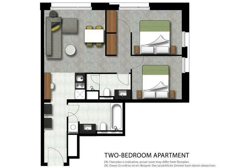 Perhehuone, Adina Apartment Hotel Frankfurt Westend
