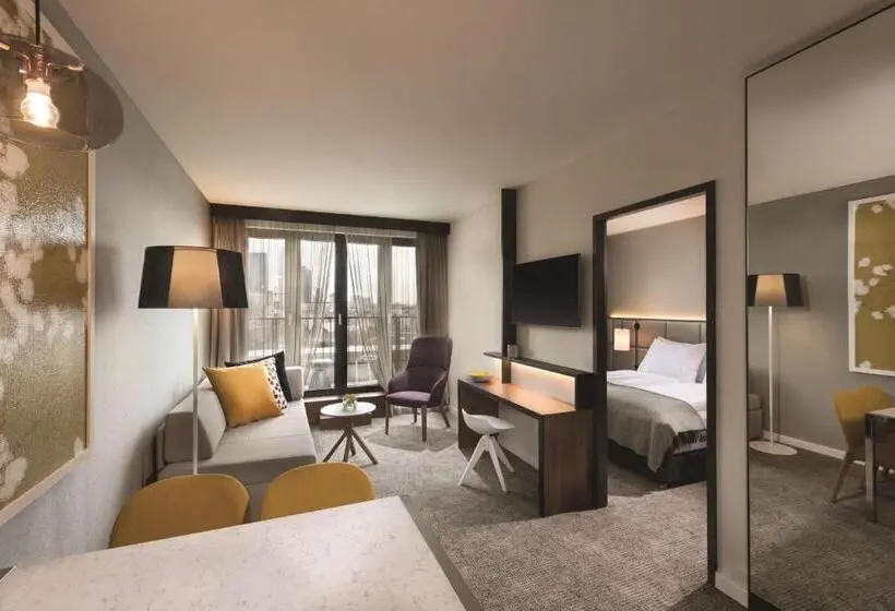 Huoneisto 1 Makuuhuone, Adina Apartment Hotel Frankfurt Westend