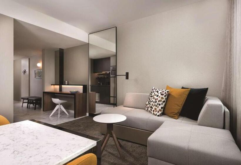 غرفة عائلية, Adina Apartment Hotel Frankfurt Westend