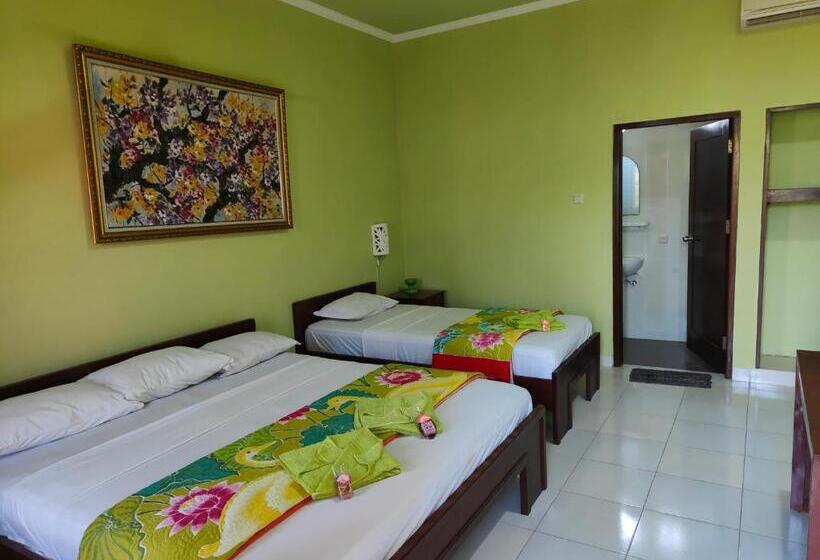 舒适三人间, Berlian Inn Kuta Beach