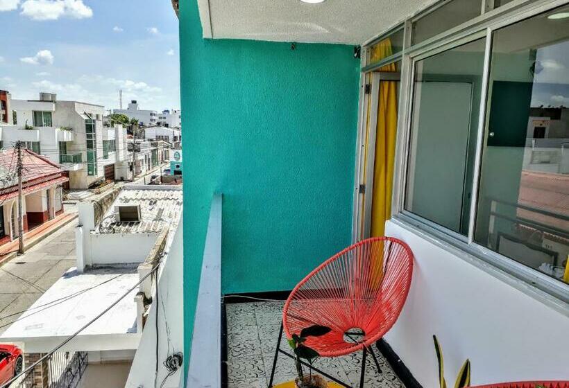 Quarto Quadruple Standart com Varanda, Bona Vida