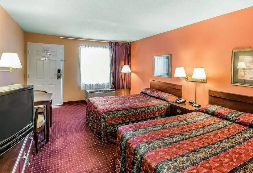 2ダブルベッドのスタンダードルーム, Econo Lodge