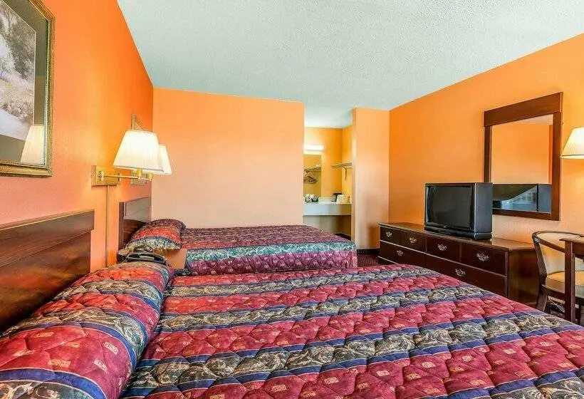 2ダブルベッドのスタンダードルーム, Econo Lodge