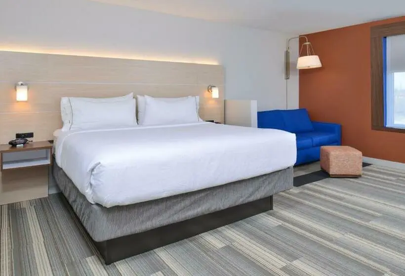 キングサイズベッドのエクゼクティブルーム, Holiday Inn Express & Suites   Brighton South   Us 23, An Ihg