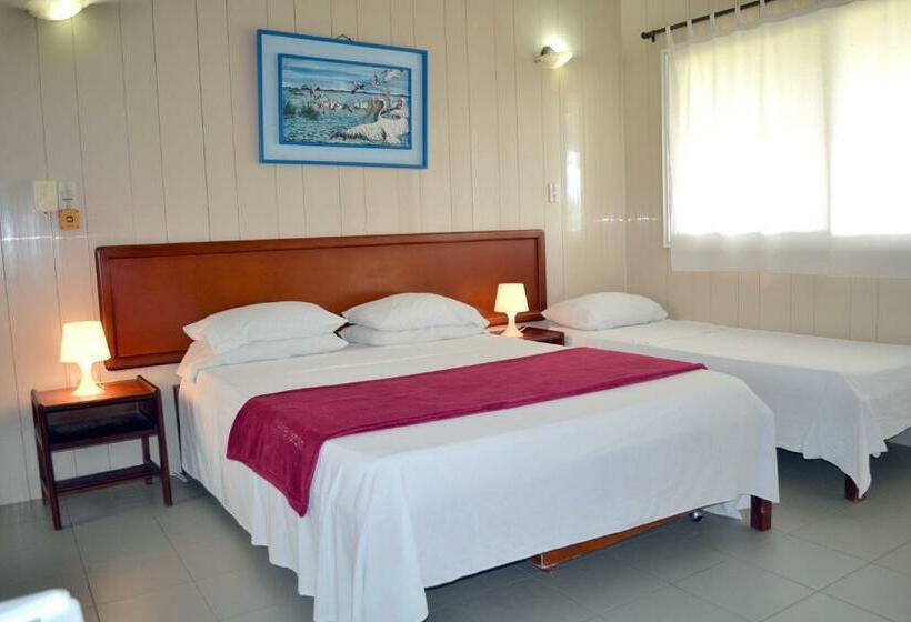 带花园景观的标准三人间, Nitana