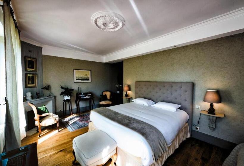 디럭스 룸 가든 전망, Les Chambres D Hôtes Du Château De Saint Georges