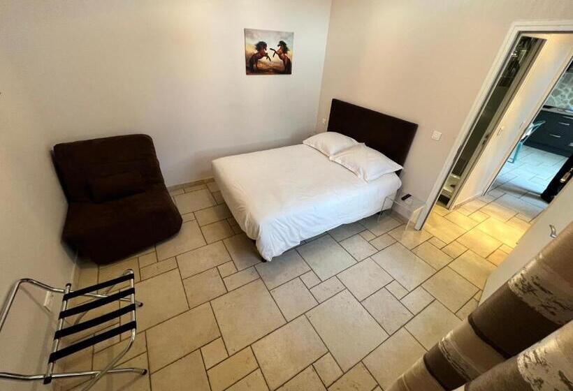 1階の1ベッドルームアパートメント, Domaine D Auxonnettes Chambres D Hôtes Et Gîtes