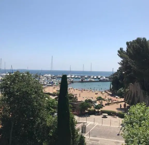 Deluxe-huone Merinäkymä Parveke, La Calanque