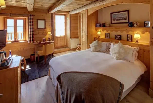 景色の見えるトリプルスタンダードルーム, La Ferme Du Chozal, Chalet De Tradition
