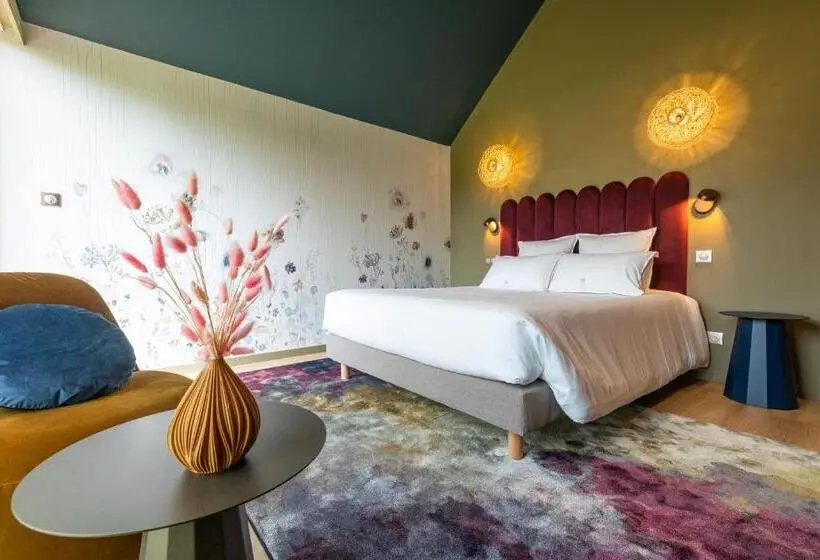 デラックスルーム, Auberge Pom'poire