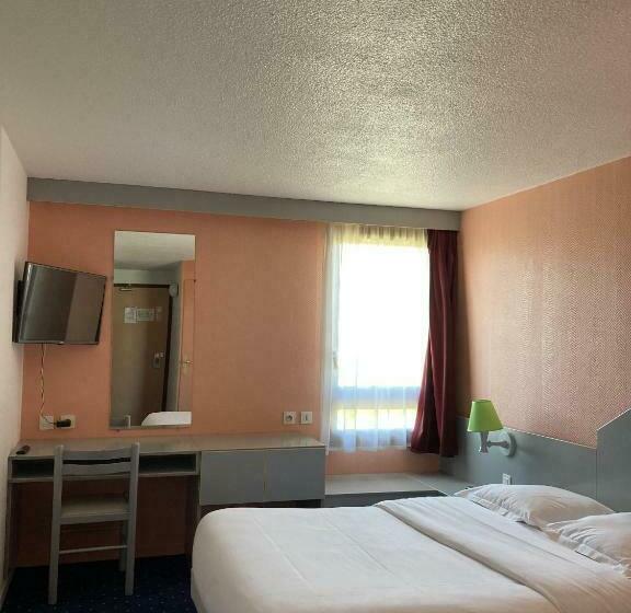 اتاق استاندارد یک نفره, Brit Hotel Essentiel Moulins Avermes