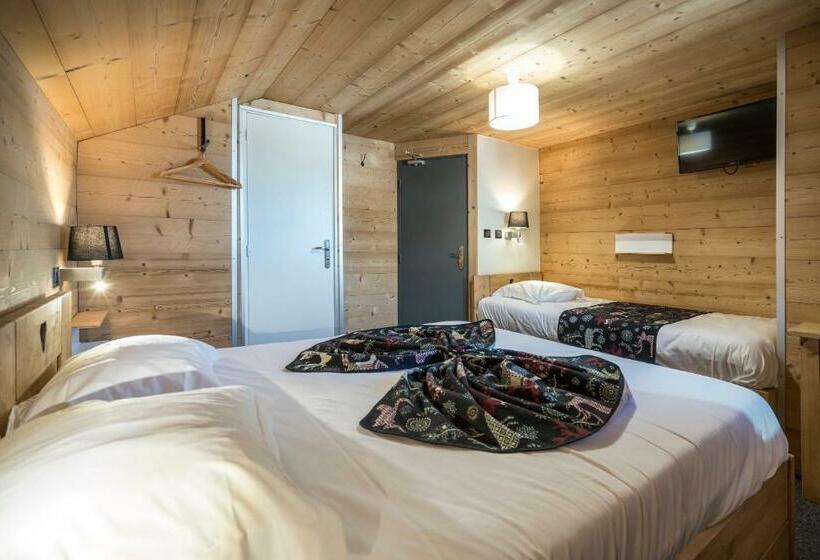 اتاق استاندارد سه نفره, Hôtel Restaurant U Fredy