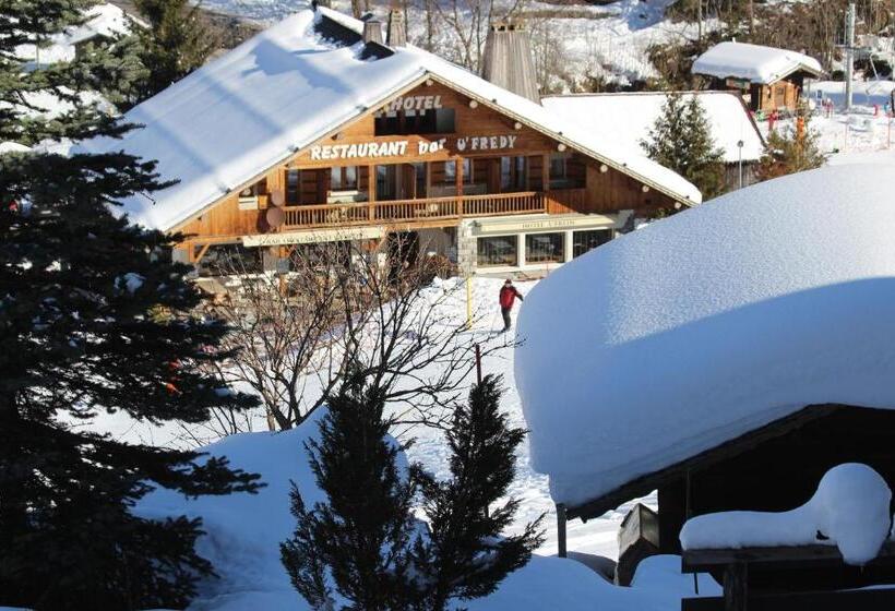 اتاق استاندارد با بالکن, Hôtel Restaurant U Fredy