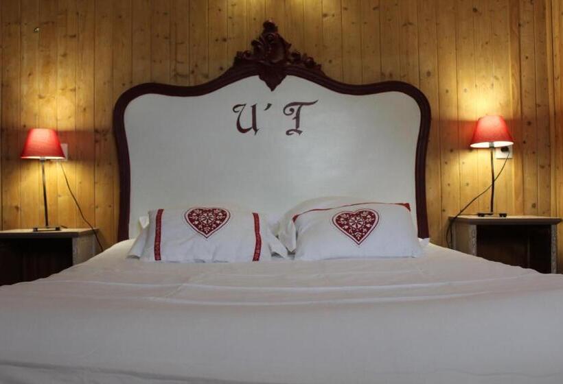 Семейный Номер Вид на Сад, Hôtel Restaurant U Fredy